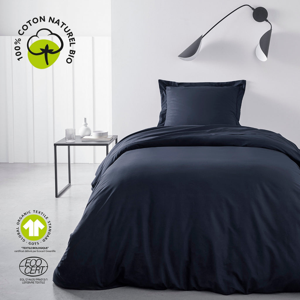 Organic - Housse De Couette - Bleu