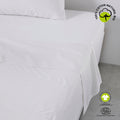 Organic - Drap Plat - Blanc