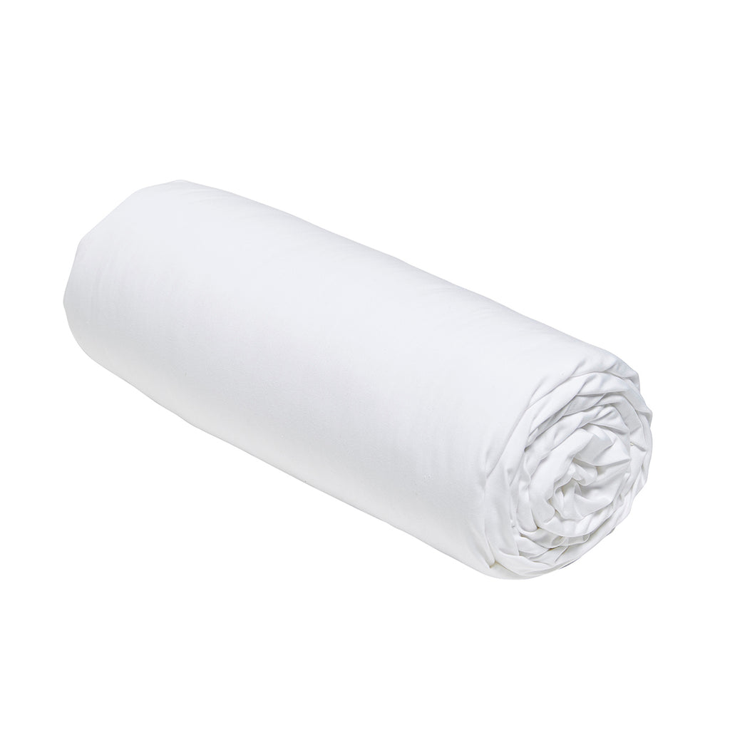 Percale Permanent Premium - Drap Housse Percale - Craie