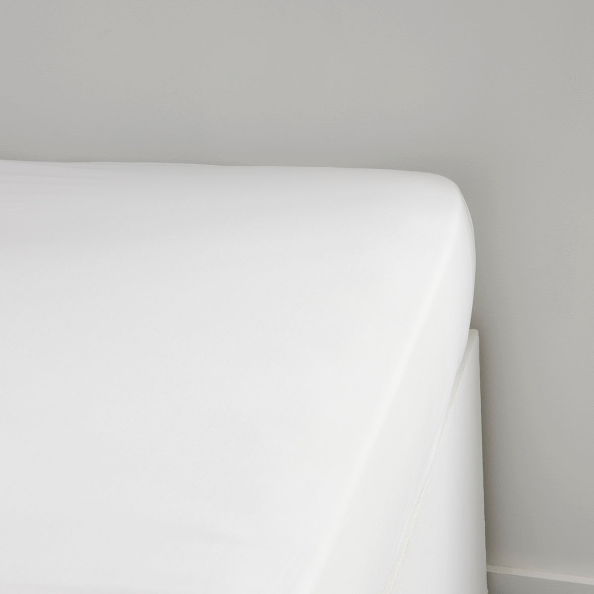 Percale Permanent Premium - Drap Housse Percale - Craie