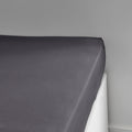Percale Permanent Premium - Drap Housse Percale - Fusain