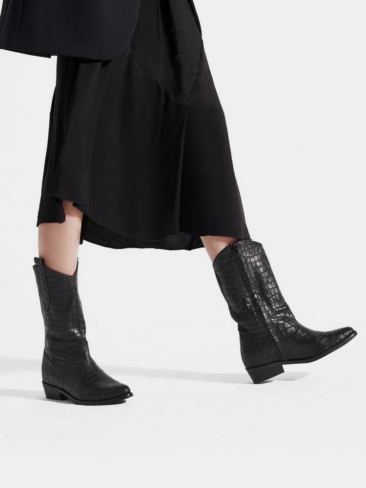 Bottines On The Rocks - Noir