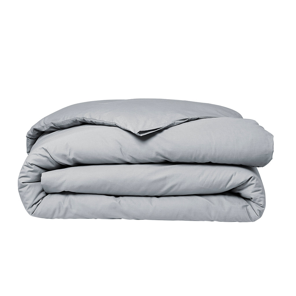 Percale Permanent Premium - Parure De Lit Macramé Percale - Acier