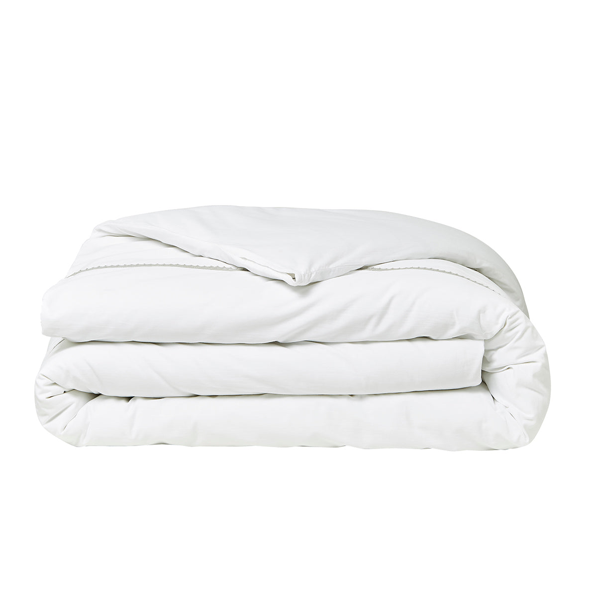 Percale Permanent Premium - Parure De Lit Lace Percale - Craie