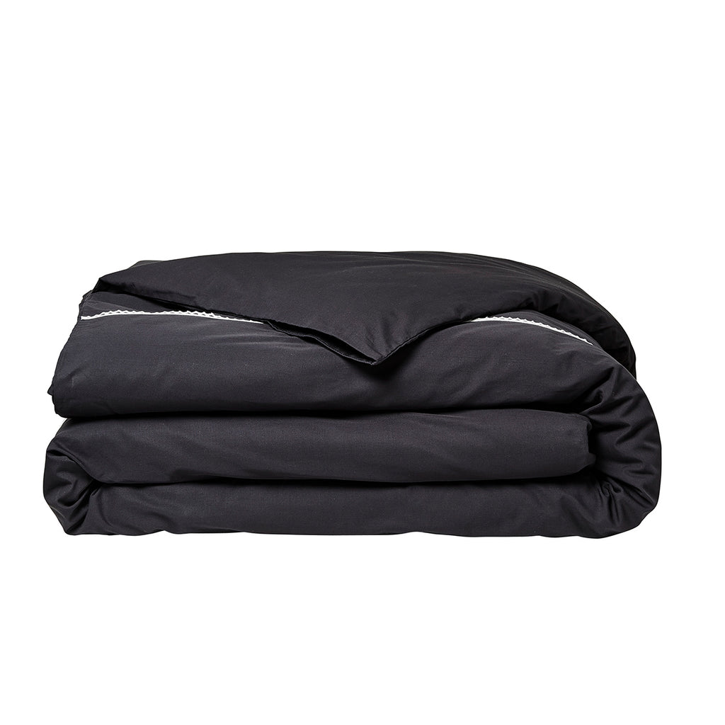 Percale Permanent Premium - Juego De Cama Lace Percale - Carbón