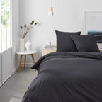 Percale Permanent Premium - Juego De Cama Lace Percale - Carbón