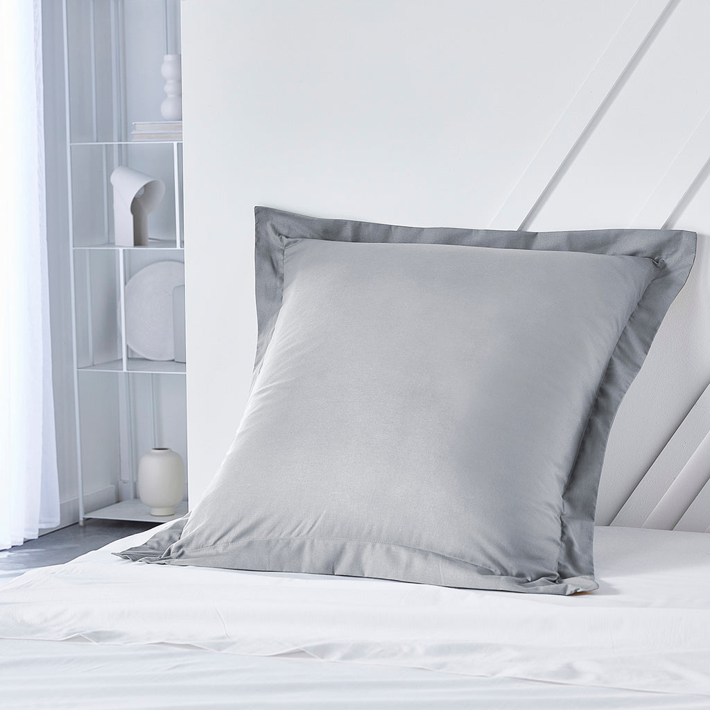 Percale Permanent Premium - Taie Oreiller Percale - Acier
