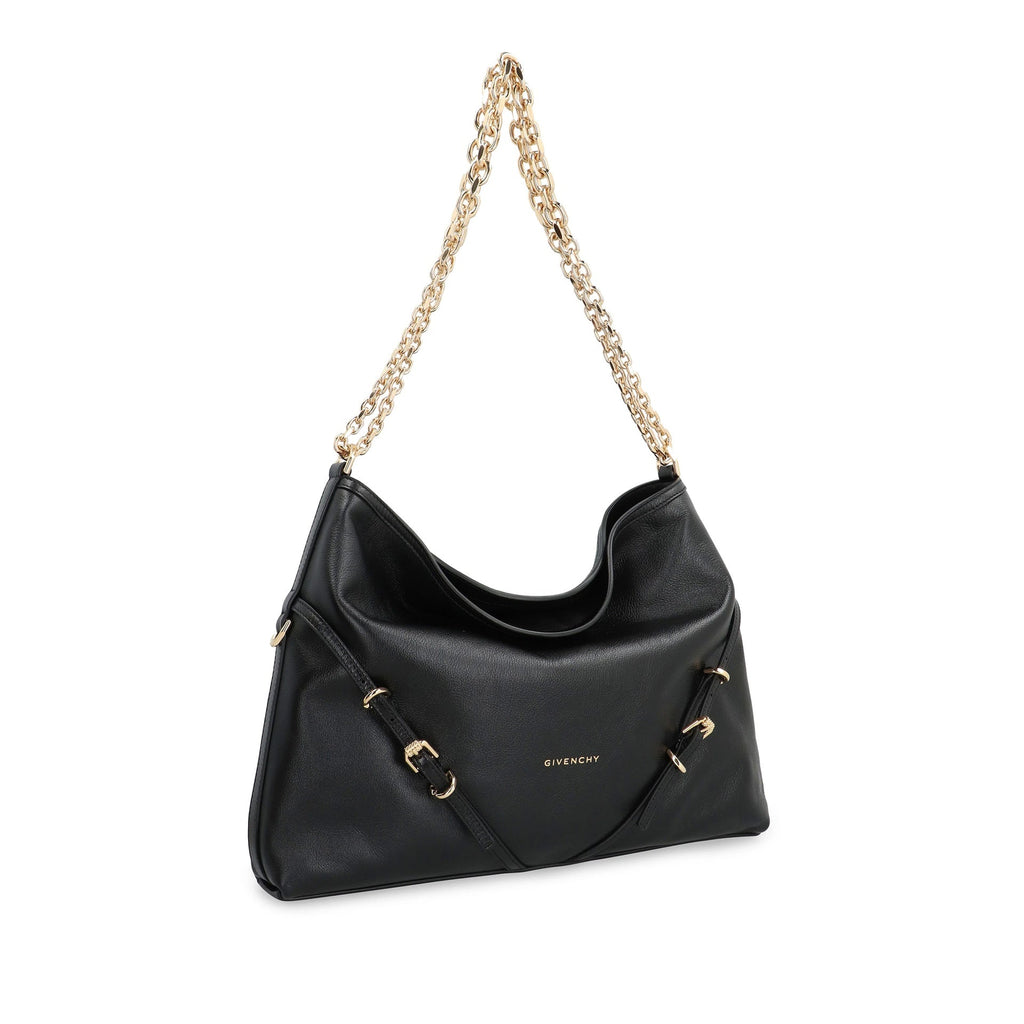 Givenchy - Medium Voyou Chain Shoulder Bag - Women - Black