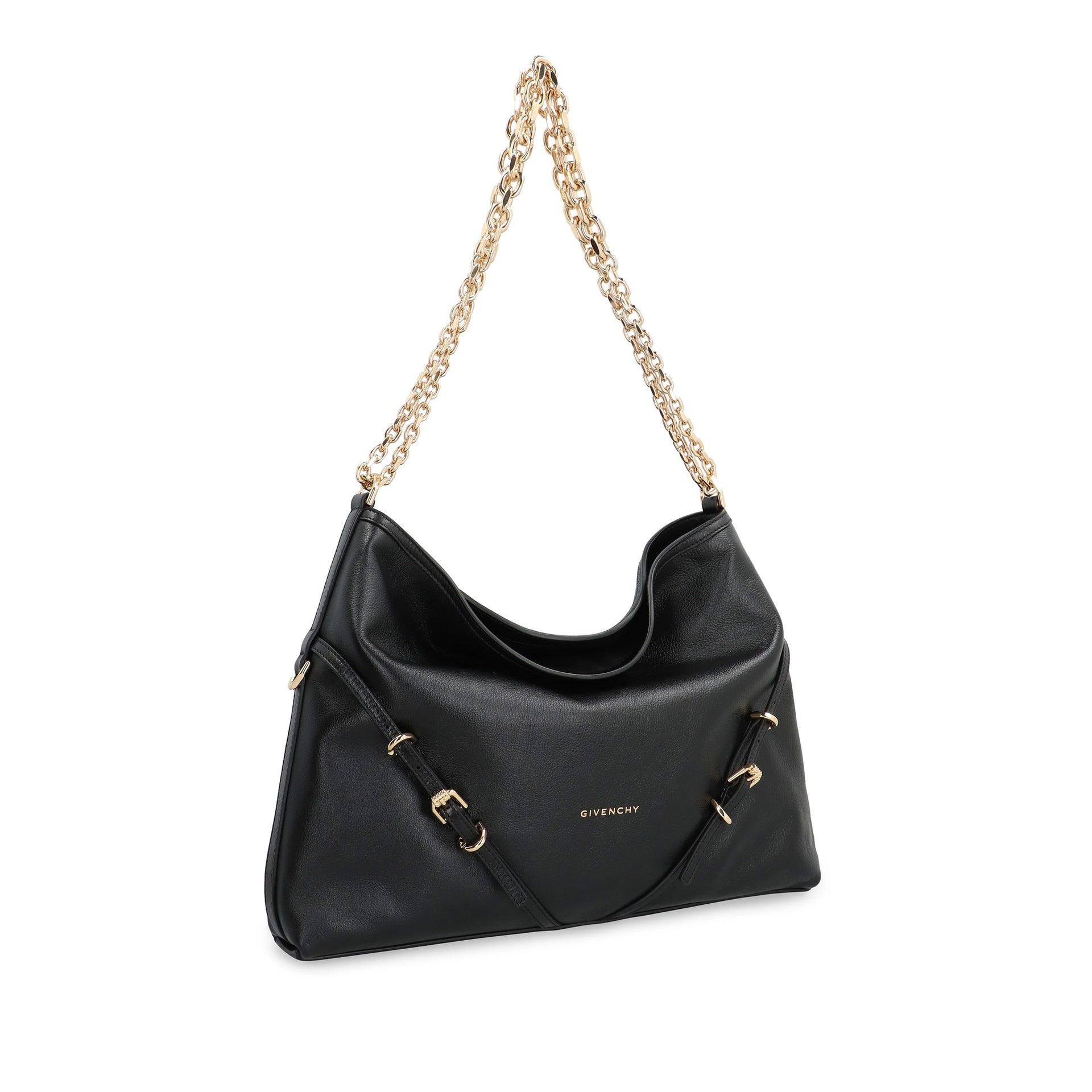 Givenchy - Medium Voyou Chain Shoulder Bag - Women - Black
