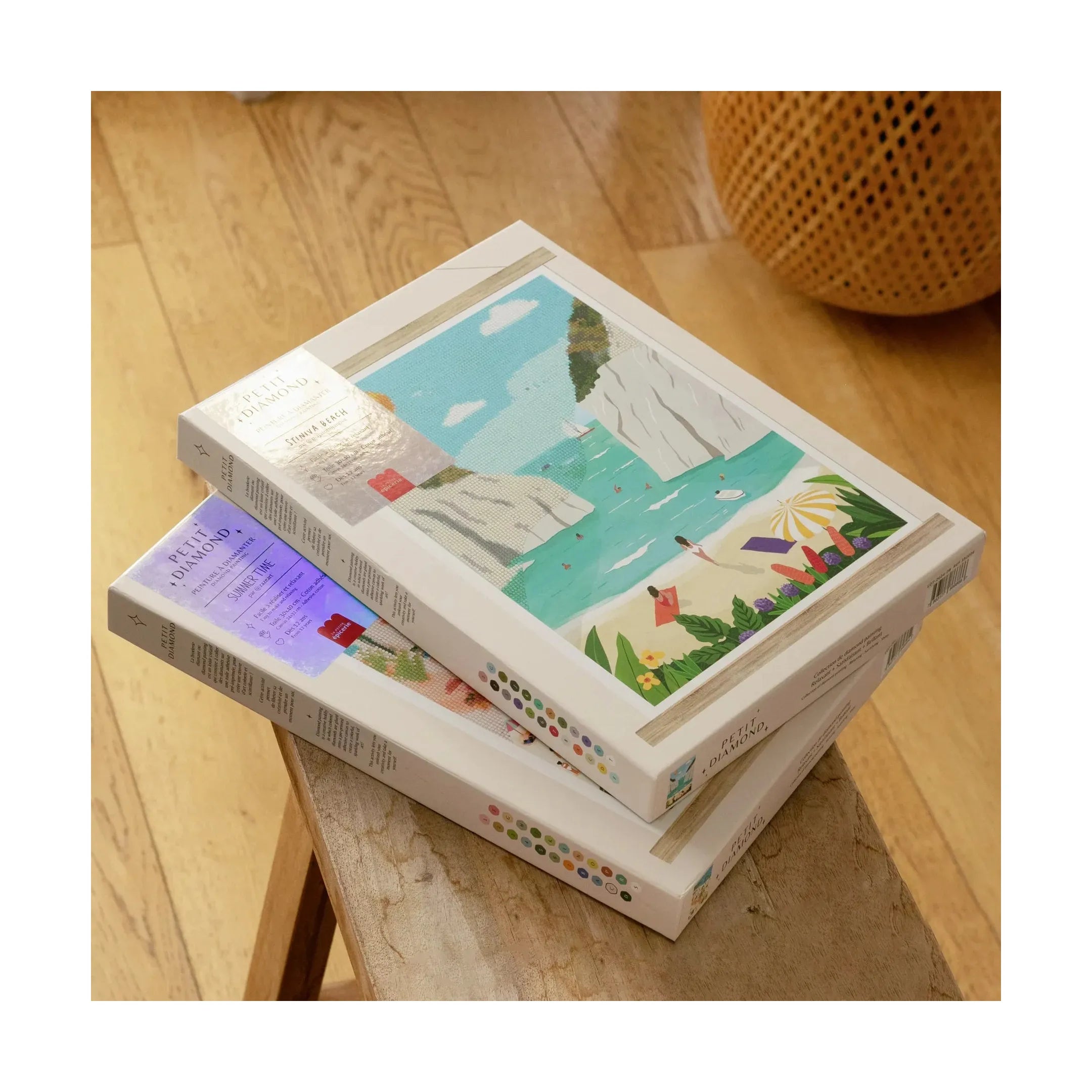 Small Diamond Box - Diamond Painting Stiniva Beach By Maja Tomljanovic