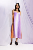 La Robe Michèle Tie & Dye Lilas