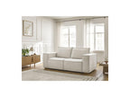 Chelsea - Straight Convertible Sofa with Express Opening - Textured Fabric - 160 x 200