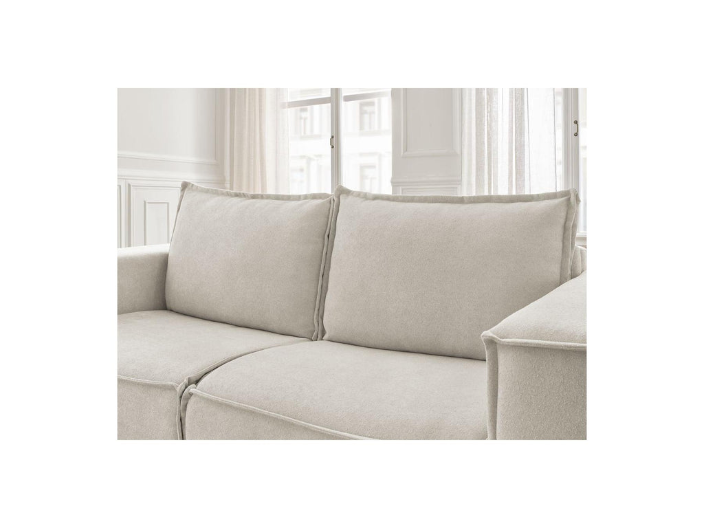 Chelsea - Straight Convertible Sofa with Express Opening - Textured Fabric - 160 x 200