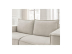 Chelsea - Straight Convertible Sofa with Express Opening - Textured Fabric - 160 x 200