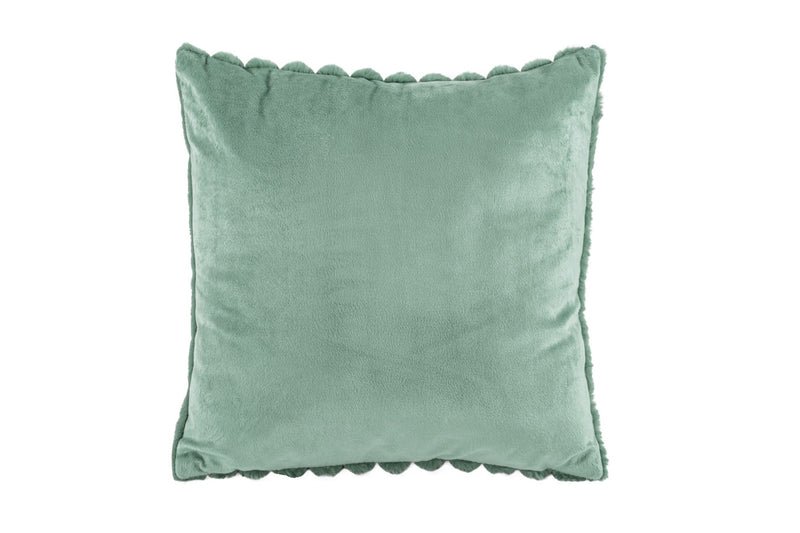 Coussin Garni Rabbit Stripe Fur - Set De 2 - 45x45cm - Greensage