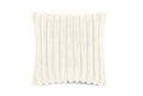 Coussin Garni Rabbit Stripe Fur - Set De 2 - 45x45cm - Ivoire