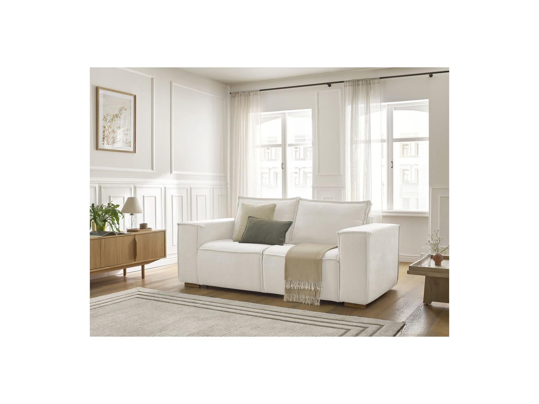 Chelsea - Straight Sofa Bed with Express Opening - Textured Fabric - 140X200