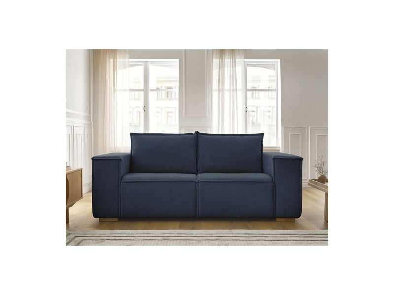 Canapé Droit Convertible Ouverture Express - Chelsea - Tissu Texturé - 140X200