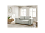 Chelsea - Straight Convertible Sofa with Express Opening - Textured Fabric - 160 x 200
