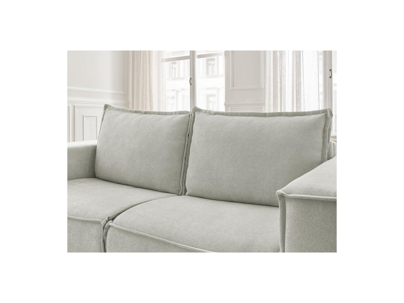 Canapé Droit Convertible Ouverture Express - Chelsea - Tissu Texturé - 160X200