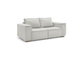 Chelsea - Straight Sofa Bed with Express Opening - Textured Fabric - 140X200
