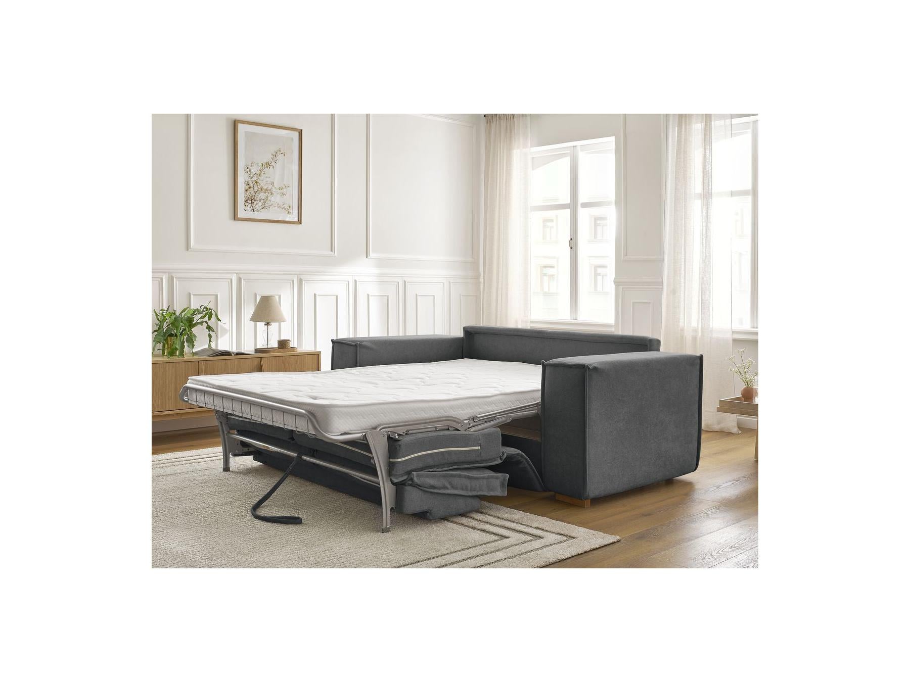 Chelsea - Straight Sofa Bed with Express Opening - Textured Fabric - 140X200