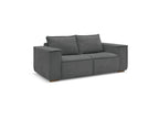 Chelsea - Straight Convertible Sofa with Express Opening - Textured Fabric - 160 x 200