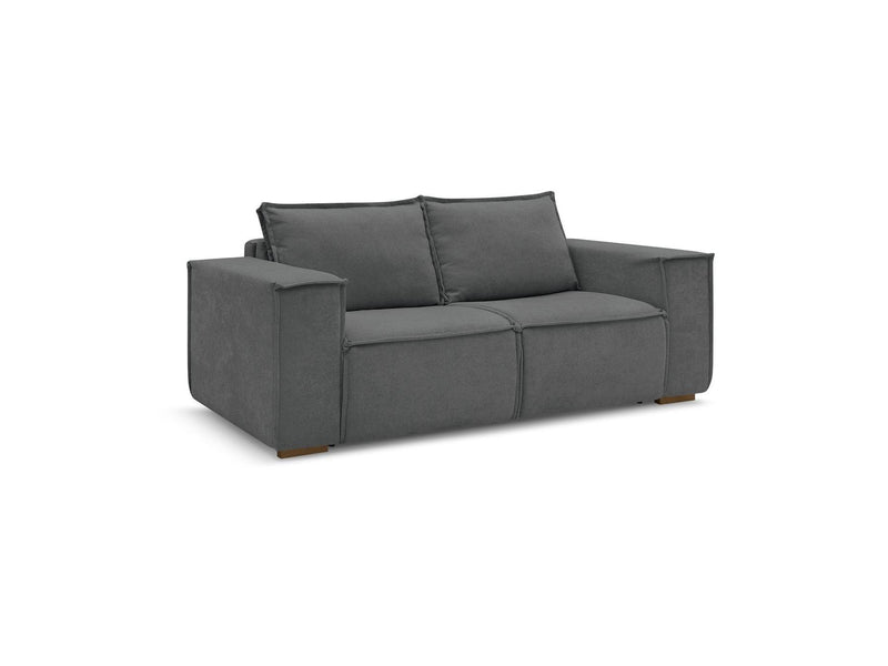 Canapé Droit Convertible Ouverture Express - Chelsea - Tissu Texturé - 160X200