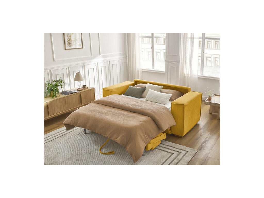 Chelsea - Straight Convertible Sofa with Express Opening - Textured Fabric - 160 x 200