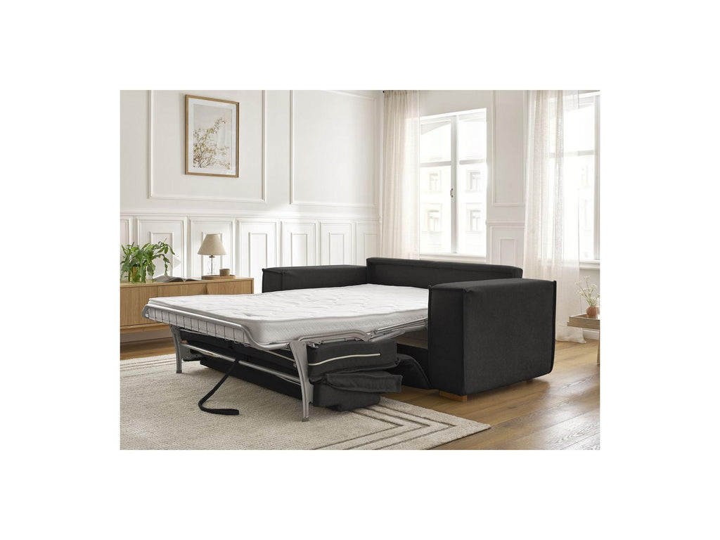 Chelsea - Straight Convertible Sofa with Express Opening - Textured Fabric - 160 x 200
