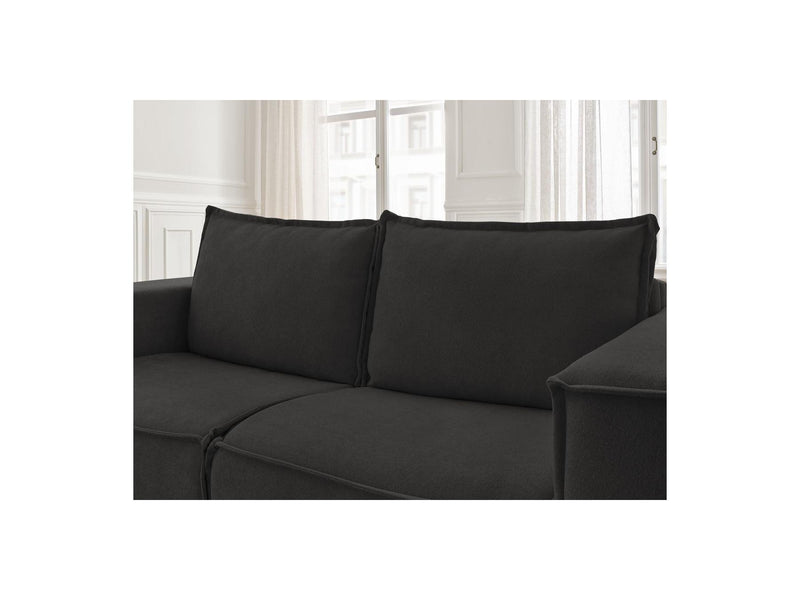 Canapé Droit Convertible Ouverture Express - Chelsea - Tissu Texturé - 160X200