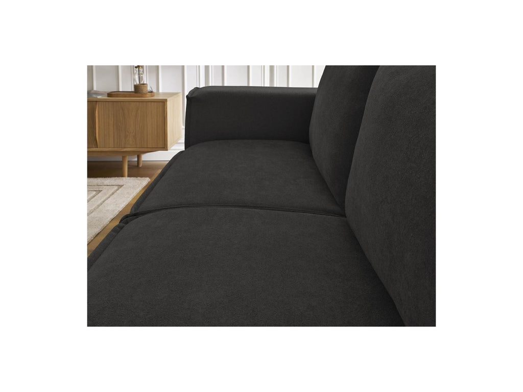 Chelsea - Straight Convertible Sofa with Express Opening - Textured Fabric - 160 x 200