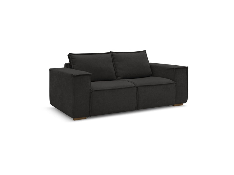 Canapé Droit Convertible Ouverture Express - Chelsea - Tissu Texturé - 140X200