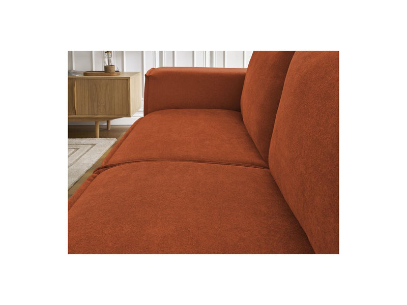 Canapé Droit Convertible Ouverture Express - Chelsea - Tissu Texturé - 160X200