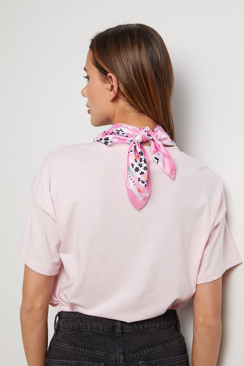 Bufanda - Rosa - Mujer