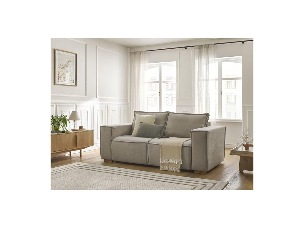 Chelsea - Straight Sofa Bed with Express Opening - Textured Fabric - 140X200