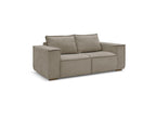 Chelsea - Straight Sofa Bed with Express Opening - Textured Fabric - 140X200