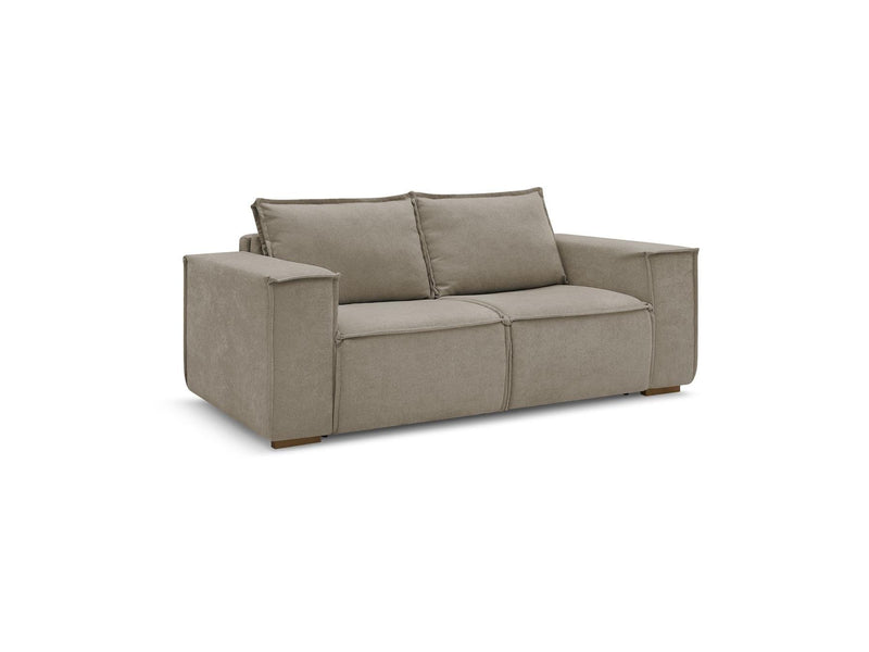 Canapé Droit Convertible Ouverture Express - Chelsea - Tissu Texturé - 160X200