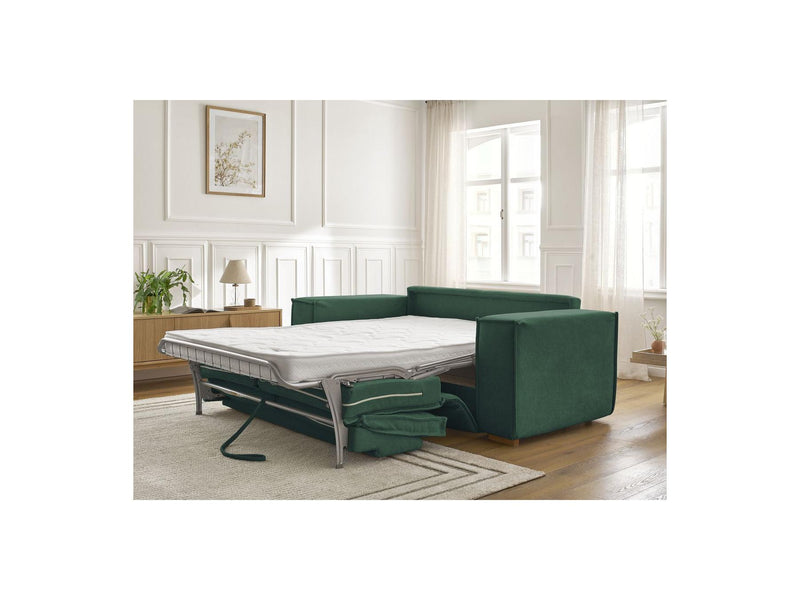 Canapé Droit Convertible Ouverture Express - Chelsea - Tissu Texturé - 160X200