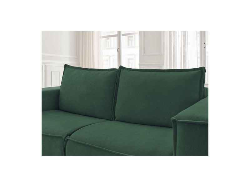 Canapé Droit Convertible Ouverture Express - Chelsea - Tissu Texturé - 140X200