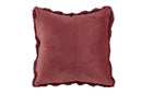 Coussin Garni Bubble Rabbit Fur - Set De 2 - 45x45cm - Rouge