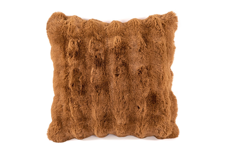 Coussin Garni Bubble Rabbit Fur - Set De 2 - 45x45cm - Indiantan