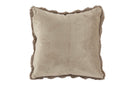 Coussin Garni Bubble Rabbit Fur - Set De 2 - 45x45cm - Taupe