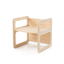 Set of 2 Montessori Chairs/Tables - Natural