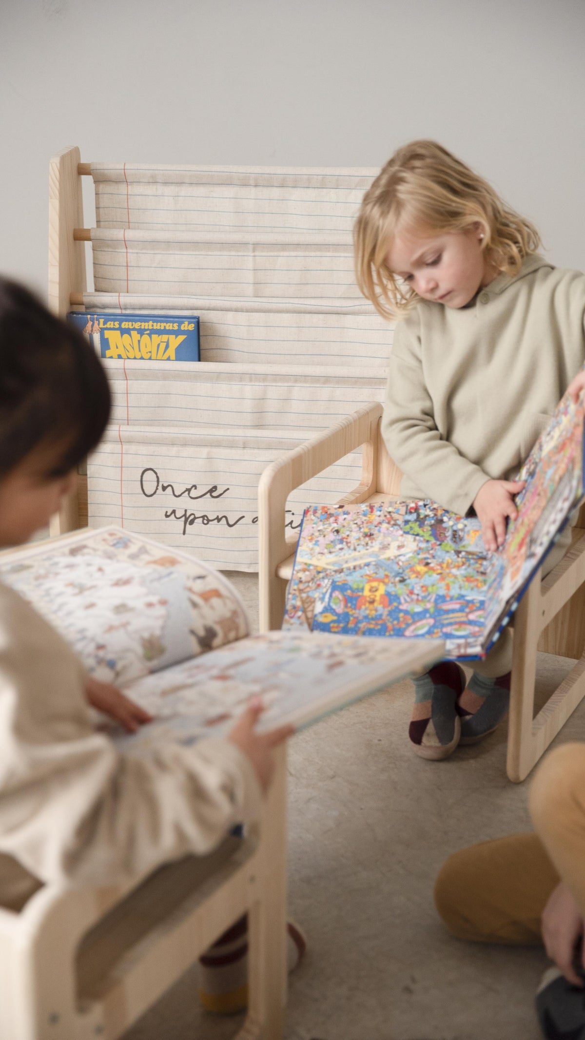 Set De 2 Chaises/Tables Montessori - Naturel