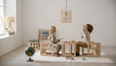 Set of 2 Montessori Chairs/Tables - Natural