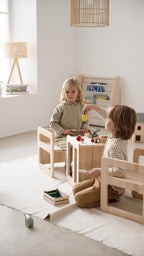 Set 3 Chaises Cube Style Montessori