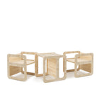 Set 3 Chaises Cube Style Montessori