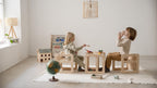 Set 3 Chaises Cube Style Montessori