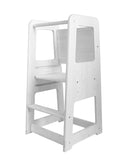 Tour d'Apprentissage Style Montessori Couleur "Blanco"